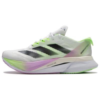 Женские кроссовки Adizero Boston 12 Белый/Зеленый/Искры IG3328