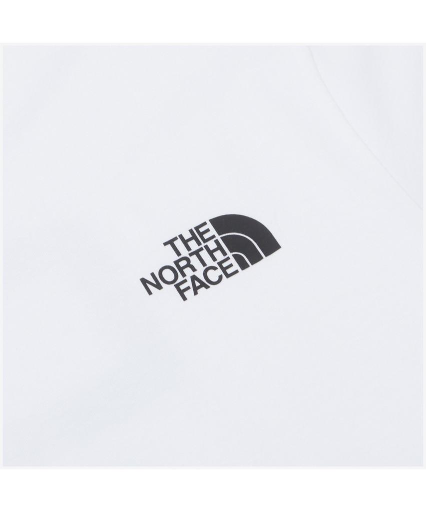 Noseupeiseu Nt7Uq54B Tnf Хангыль Футболка с коротким рукавом и круглым вырезом 3_Белый