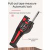 Retractable Digital Tape Measure 3-in-1 Laser Rangefinder Measuring Tool Laser Level  Construction