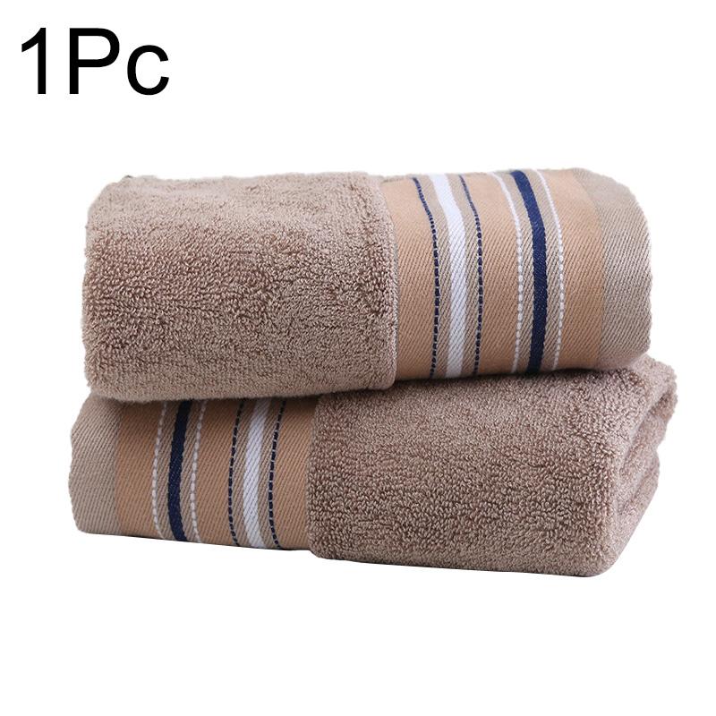 1PC Cotton Towel Soft Adult Face Wash Absorbent Household Hotel Travel Supply Thickened Bathroom Towel