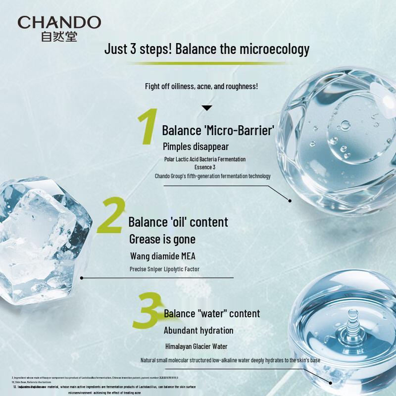 CHANDO Мужской набор для ухода за кожей, контролирующий жирность