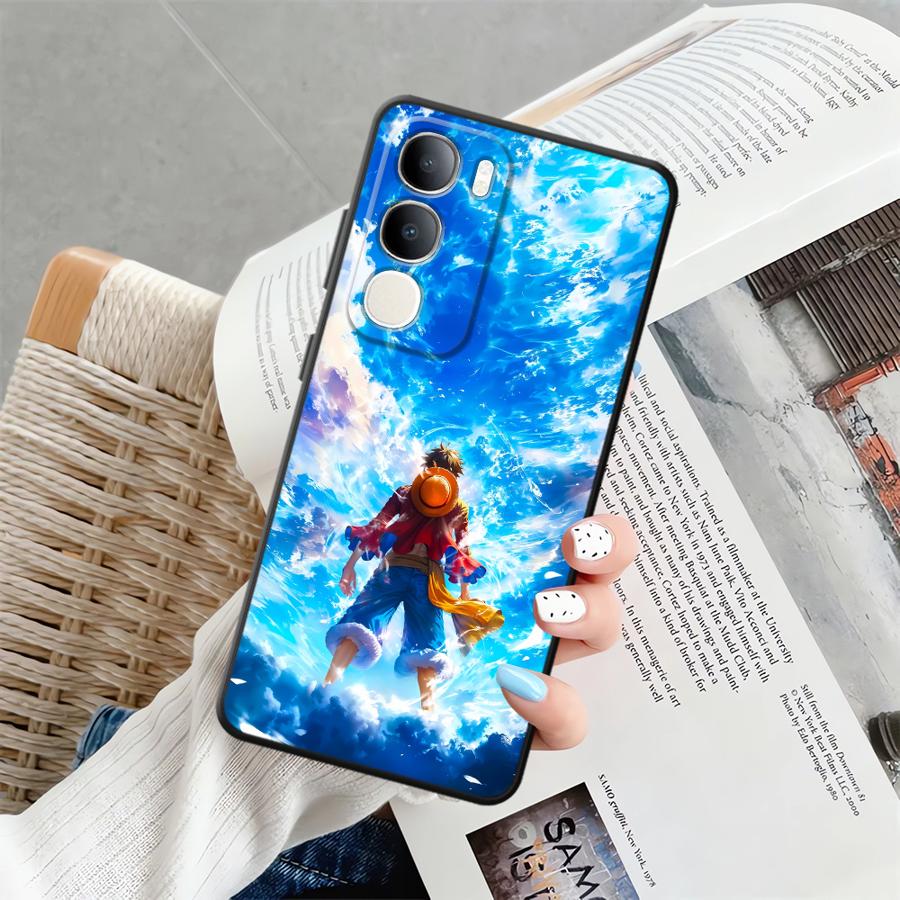 Чехол для телефона для Vivo Y52S Y93 Y71 Y91 Y75 Y81 Y50 Y95 Y51S Y78 V27 V21E V23 V25 V30 V29 Y53S Крутой Аниме Зоро