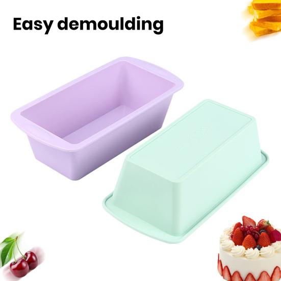 1/4 шт. форма для тостов, антипригарная силиконовая форма для хлеба, термостойкая форма для хлеба, прямоугольная форма для выпечки для домашней кухни
