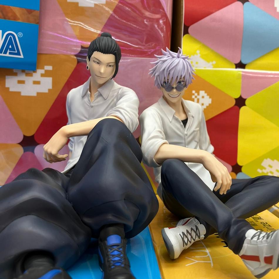 Аниме Годжо Сатору Гэто Сугуру Фигурки Действия Jujutsu Kaisen ПВХ Коллекционная Модель Стопор для Лапши Игрушка Рождественские Подарки