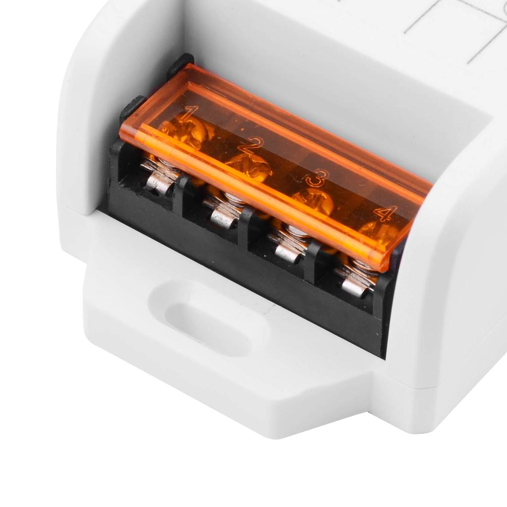 Fushionsea Переключатель с дистанционным управлением, 110 В Беспроводной пульт управления насосом, Реле 30 А, 315 МГц Умный пульт управления двигателем высокой мощности, Управляет водой на ферме