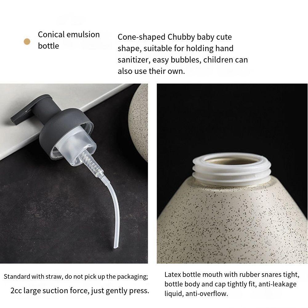 Speckled Matte Lotion Foamer Dispenser Multi-shape Foam Pump Bottle Foamer Sparkling Bottle Hotel