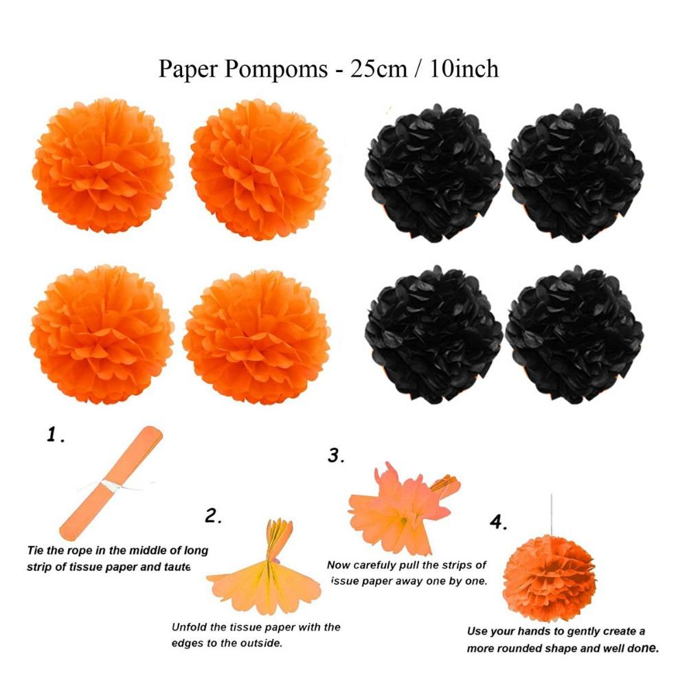 Украшения для вечеринки, подвесные бумажные веера, помпоны, цветы, гирлянды, горошек и треугольные флажки, наборы флагов для дня рождения, свадьбы, детского душа