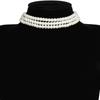 French Vintage Imitation Pearl Sweater Chain Clavicle Chain Women Choker Korean Style Long Necklace