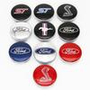 Car Sticker 54mm Wheel Center Cap Ford Logo Hub Cover Badge Emblem For Ford Focus Mk2 Mk3 Fiesta Ranger Mondeo Mk4 S-MAX Kuga Mu