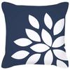 Pillowcase Navy Blue Geometric Pattern  Decorative  Home