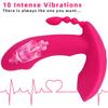 10-frequency Wireless Remote Control Masturbation Device Female Mute Strong Shock Anal Sex Toy Orgasm Adult Fun