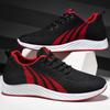 New Sports Men's Shoes Breathable Trendy Sneakers Casual Lace Up Light Footwear Non Slip Running Shoes Zapatos Homme