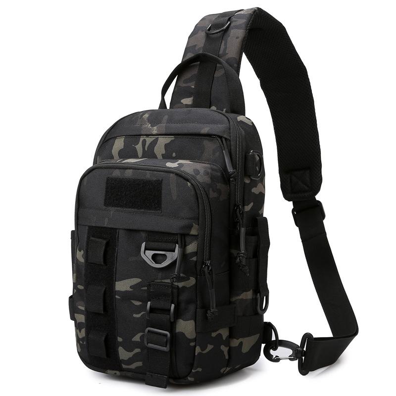 Походный нагрудный рюкзак тактический сумка для удилищ и приманок для рыбалки для путешествий на открытом воздухе камуфляжная сумка через плечо на пояс мужская сумка-слинг на плечо поясная сумка