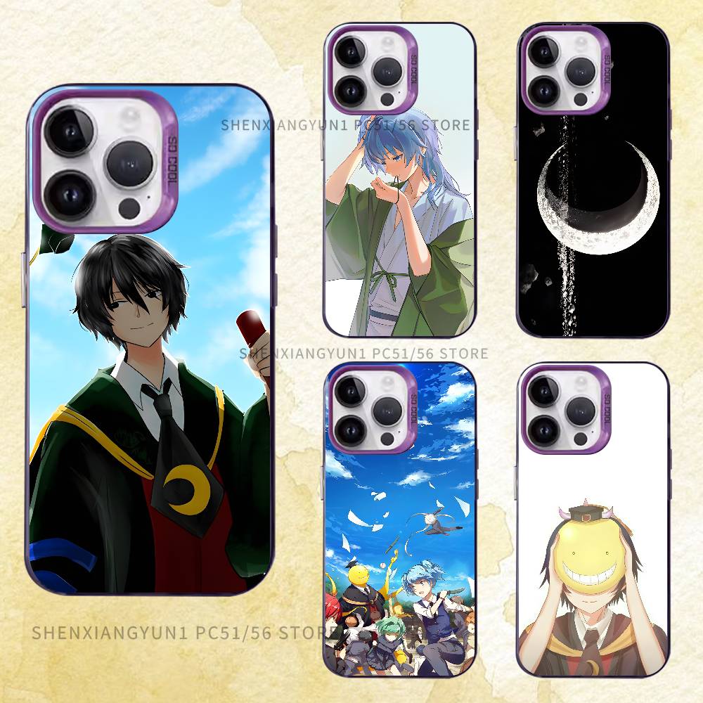 Чехол для телефона K-Korosensei N-Nagisa K-Karma Для IPhone 17 16e 16 15 14 13 12 11 Pro Max X XS MAX Задняя крышка