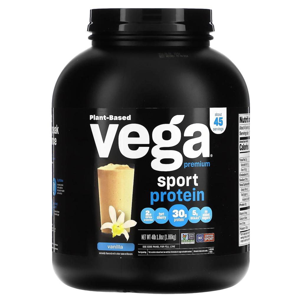 Vega Vanilla Flavor, 4 Lb 1.1 Oz (1.85 Kg)