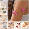 Эмалированный Цветочный Браслет Цветочный Наручный Браслет Элегантный Открытый Браслет на Руку Девочки