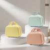 Square Box 14-inch Cosmetic Cases Storage Toiletry Box Makeup Case Solid Color Suitcase  Outdoor