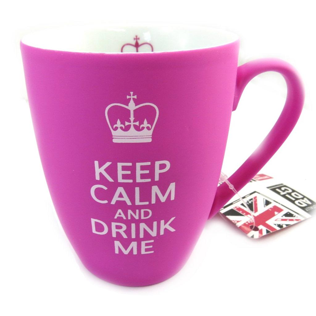 Les Trésors De Lily [M4724] - Розовая керамическая кружка So British (250 мл)