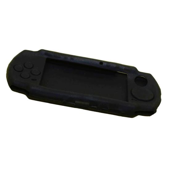 Мягкий силиконовый гелевый чехол-накладка для защиты корпуса игрового контроллера PSP 2000/3000