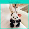 Свитер Panda Wear Плюшевая игрушка Мультяшное мягкое животное Брелок Украшение для сумки