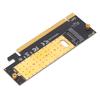 Адаптер M.2 на PCIE Скорость 8 ГБ/с Слот PCIE X16 2280226022422230 Адаптер M.2 с радиатором для