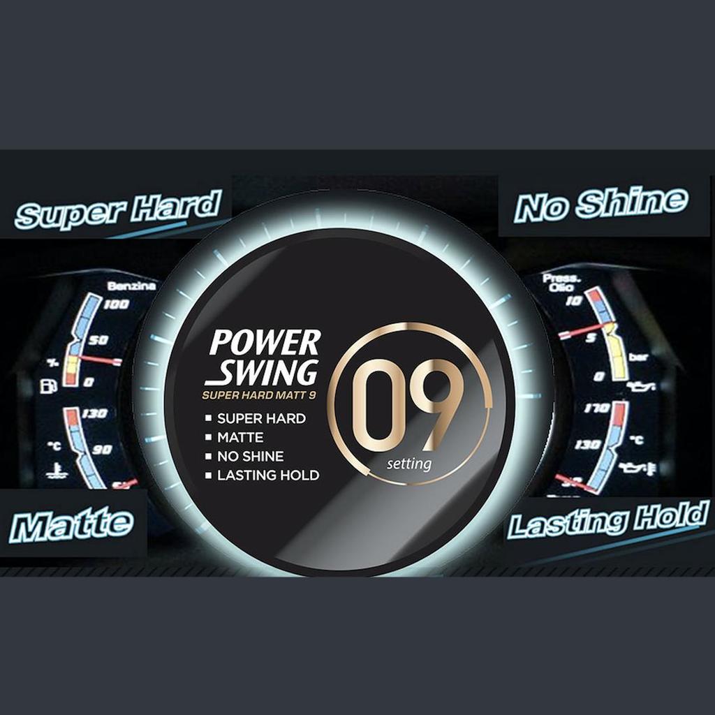 Mise En Scene Power Swing Super Hard Matte Hair Wax (09) 80g (Мощная фиксация волос / Короткие волосы UP)