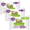 Boogie Wipes Gentle Saline for Stuffy Noses Simply Unscented - 30 Count, by Boogie Wipes