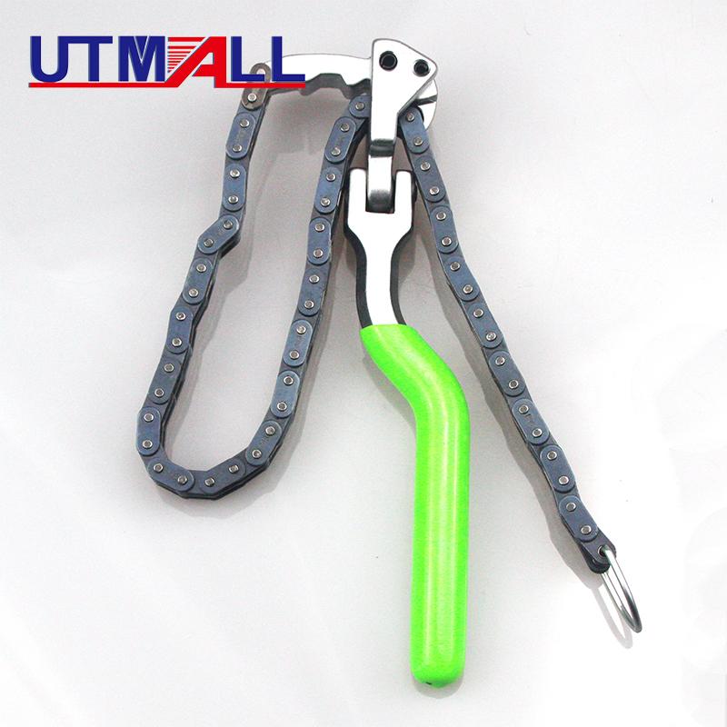Oil Filter Wrench Heavy Duty Adjustable HGV Van Chain Removal 52cm