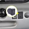 18 В Автомобильное зарядное устройство Type-C+QC3.0 Розетка быстрой зарядки Для Ford Transit 37,5 x 26,5 мм