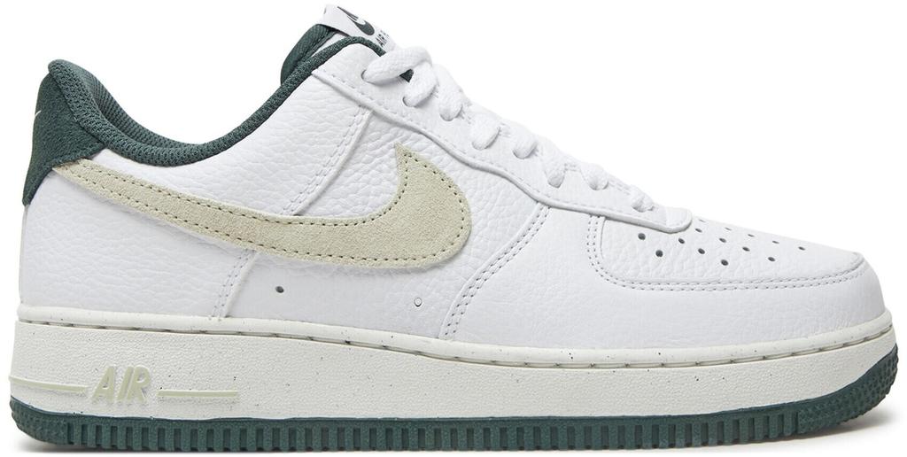 Кроссовки Nike Air Force 1 '07 LV8 белый/винтажный зеленый/саммит вайт/морское стекло