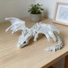 3D-печатная светящаяся в темноте гибкая шарнирная фигурка Дракона с крыльями, модель Дракона, антистресс-игрушка Животное