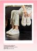 Summer Thick-soled Mesh White Shoes Fashionable, Comfortable, Breathable Women's Shoes Versatile Casual Board Shoes