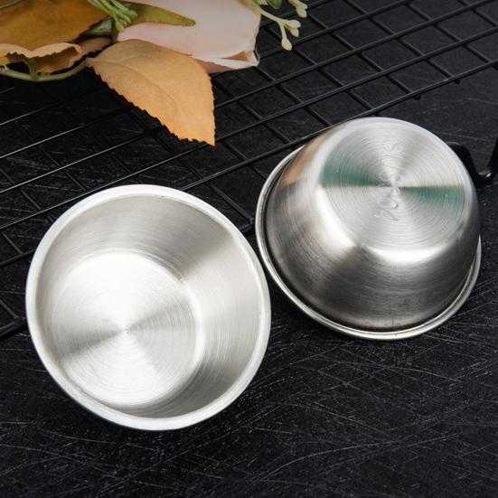 1 комплект, контейнер для соуса с крышкой, хорошая герметичность, нержавеющий, не содержит BPA, миска для макания в горячий горшок, маленькая чашка для соуса, бытовые принадлежности