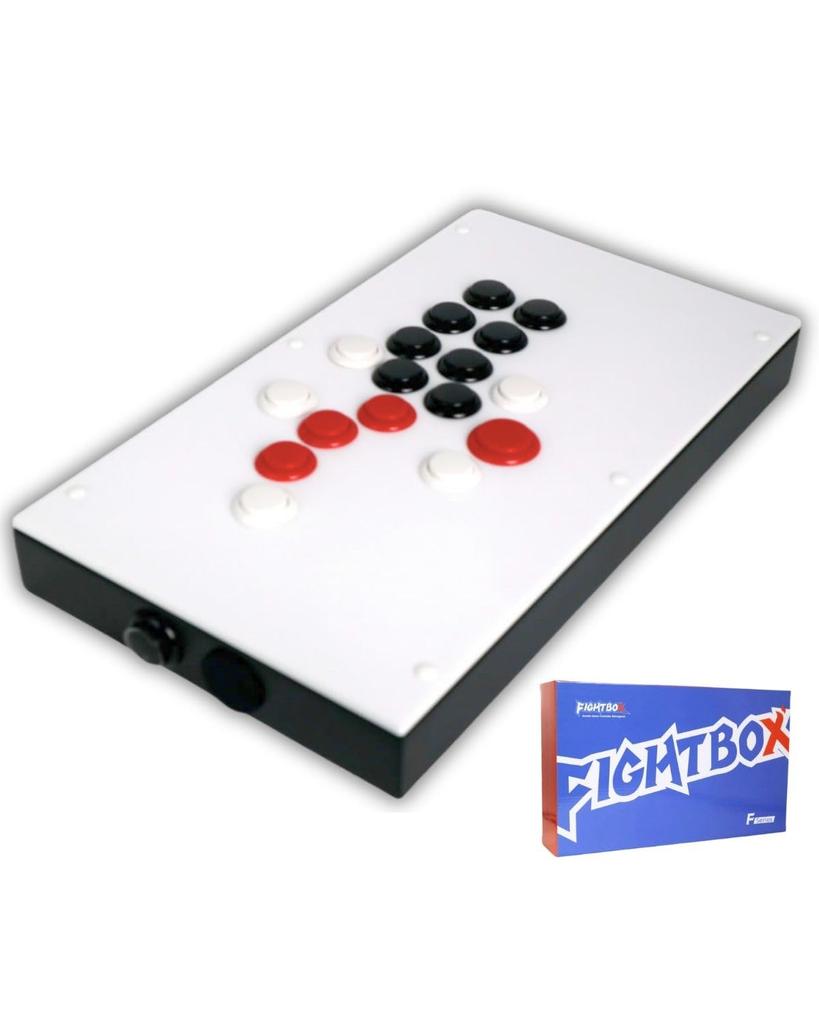 FightBox Совместимый с ПК PlayStation PS3 PS4 Switch Полнокнопочный Бесклавишный Аркадный Джойстик для Файтингов Контроллер для Файтингов Кнопки Sanwa Denshi SOCD