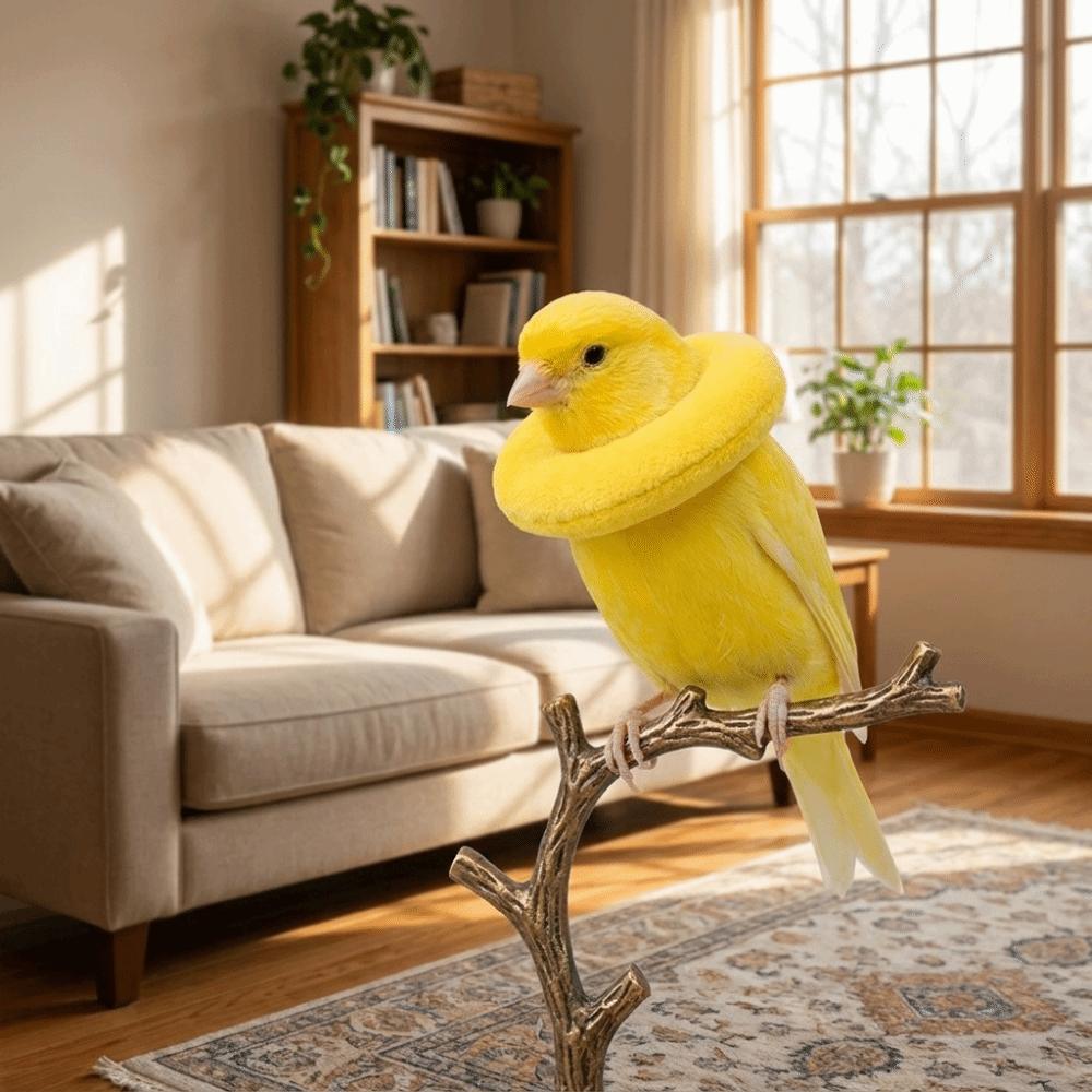 Breathable Bird Elizabethan Collar Soft Bird Protective Collar For Bird Hamster Rabbit
