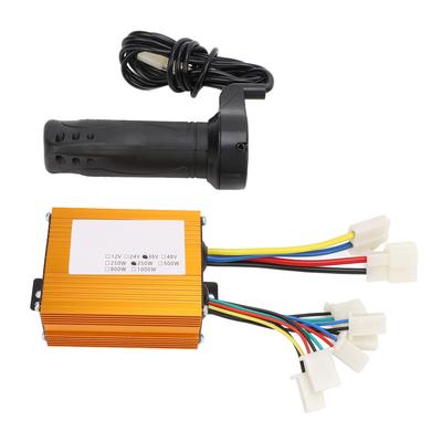 36V 350W Мотор для электровелосипеда Щеточный регулятор скорости Ручка газа Комплект для электросамоката Электрического трицикла