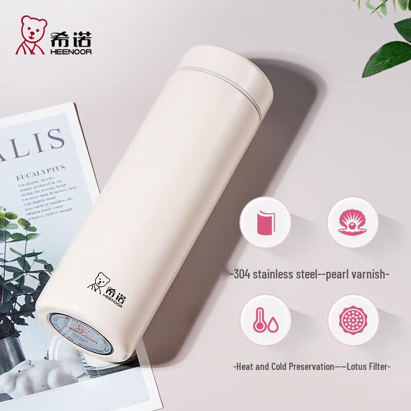 Heenoor Insulated Tea Mug with Filter