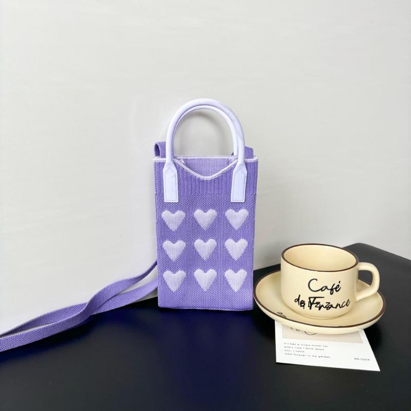 Любовь сумка для мобильного телефона дофамин универсальная вязаная сумка модная сумка-мессенджер через плечо высококлассная новая модель