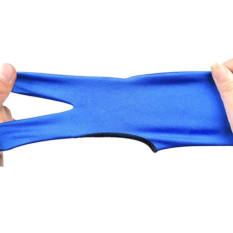 Перчатки с тремя пальцами, перчатки для бассейна, левая рука, средний размер, принадлежности для бильярда, гладкие бильярдные перчатки Guanti, снукер, бильярдные перчатки