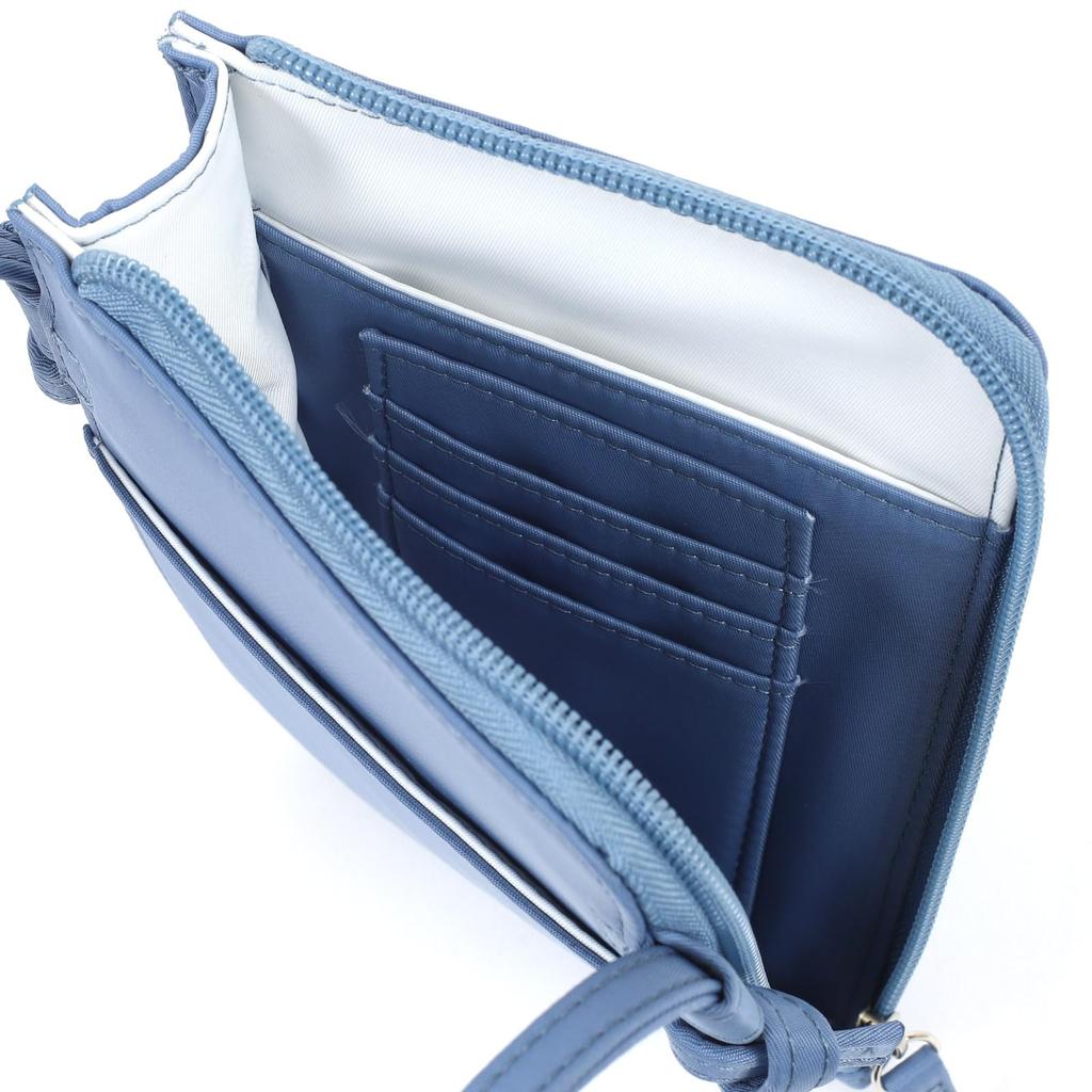 WEB Ограниченная наплечная сумка для смартфона ZH0460 Синяя 20201 [Kitamura] Женская [Синяя]