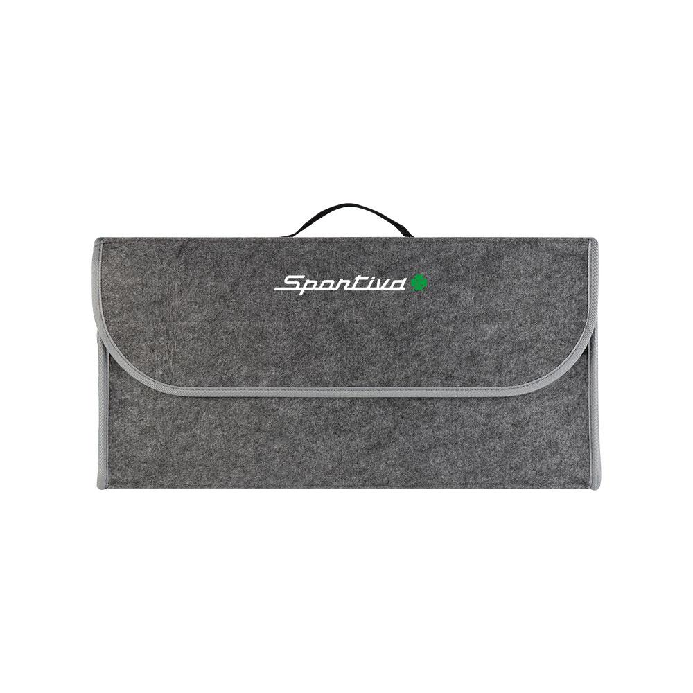 DYSA7 1pc Anti Slip Soft Felt Storage Box Car Trunk Organizer Foldable Box For Alfa Romeo Giulietta GT 159 147 Sportiva Accessories