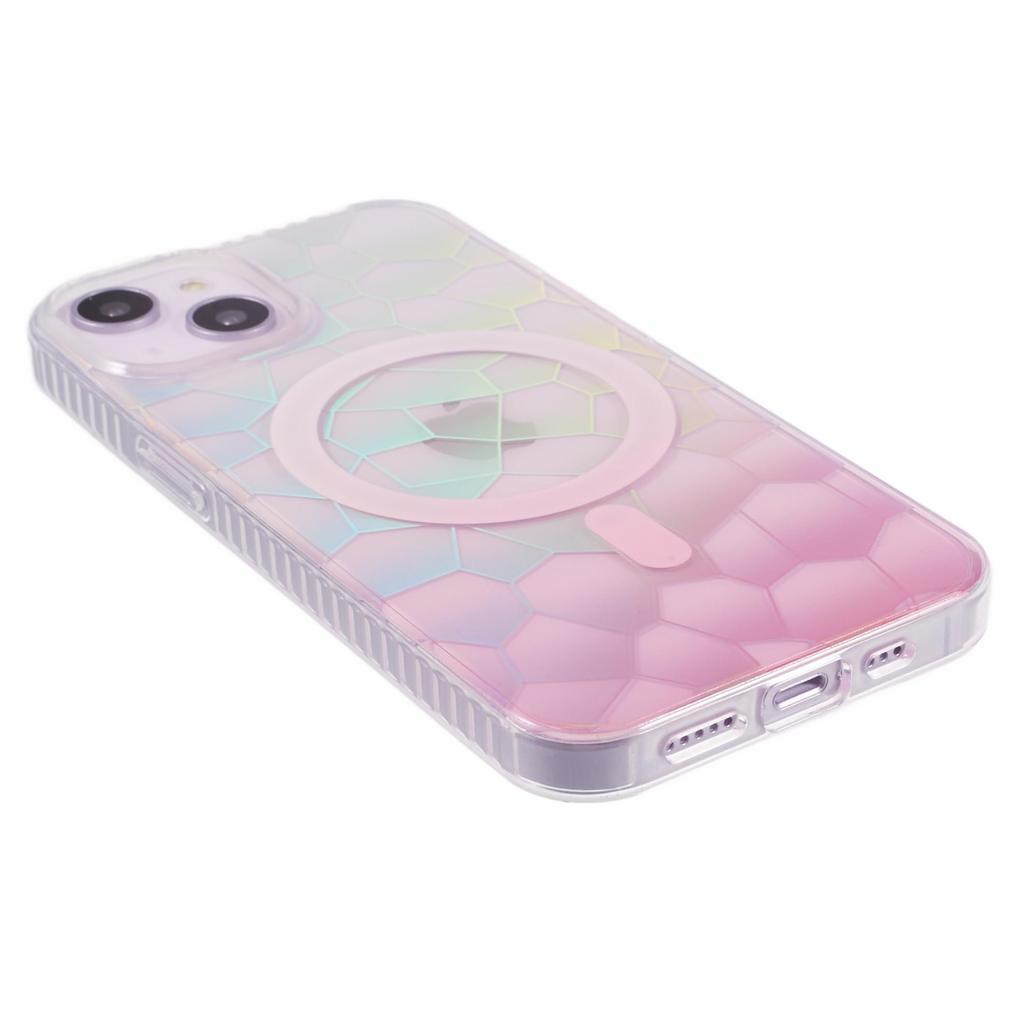 MP Series For iPhone 15 Case Gradient TPU+Acrylic Back Phone Cover Compatible with MagSafe