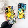 P-Pokemons GO P-Pikachus Mewtwo Phone Case for Samsung Galaxy S22 S21 S20 FE Ultra Plus A35 A36 A37 A33 A34 A04 A71 Cover Casing