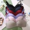 FINETOO Sexy Wireless Bralette Seamless Women Bras with Buttons Support Bra Comfortable Female Intimate Lingerie Without Push Up