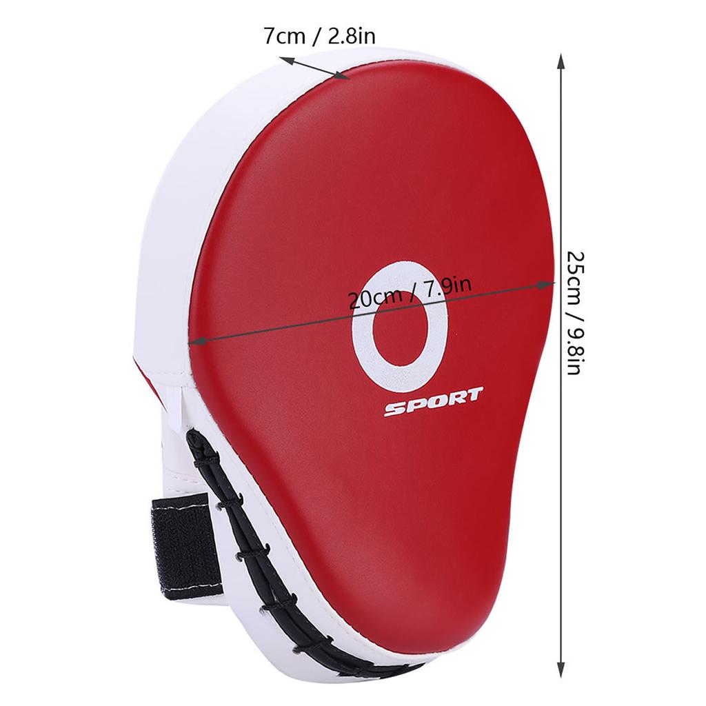 Утолщенный боевой ММА бокс каратэ удары тренировочная мишень PU губка накладка красный