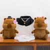 New Wedding Dress Kapibala Couple Capybara Plush Toy Pressing Bed Doll Cartoon Doll Girl Birthday Gift