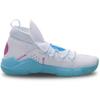 Li Ning ALL DAY 5 Синтетическая кожа Нескользящие Износостойкие Средневысокие Баскетбольные кроссовки Мужские Белые ABPQ015-2