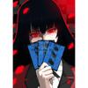 Cartoon Anime Painting Picture Jabami Yumeko Kakegurui Posters High Quality White Coated Poster Kids Room Home Wall Art Decor