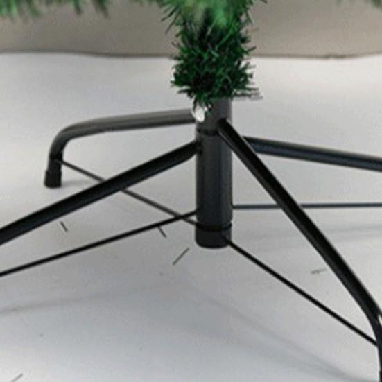 Искусственная рождественская елка с густыми ветвями, реалистичная ель, рождественская сосна с металлической подставкой для праздничного домашнего офисного декора