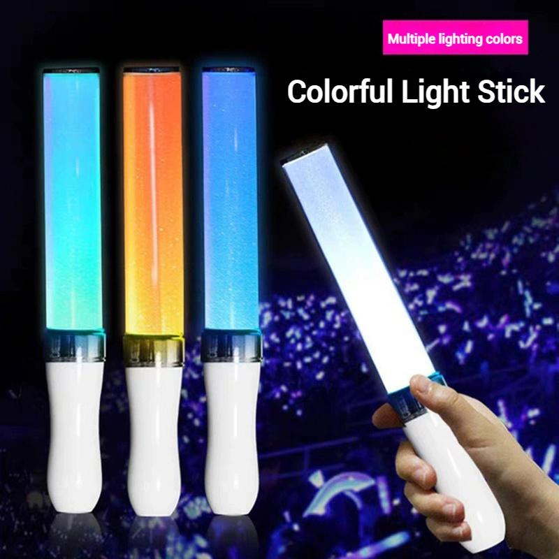 7/15 Colors Kpop Lightstick Idol Concerts Support Rods Kpop Bright Stick Glow In The Dark Kpop Light Stick Glow Stick Decoration